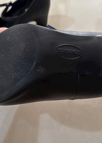 38 Beden siyah Renk Siyah Tokalı Stiletto Topuklu Kadın Ayakkabı