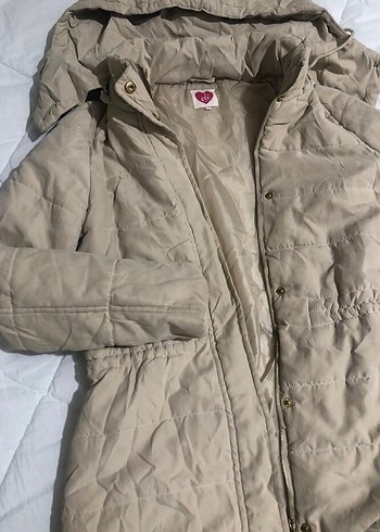 Bej Kadın Mont - Görsel 2