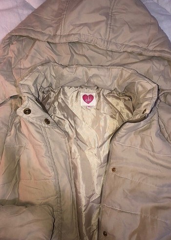 Bej Kadın Mont - Görsel 7