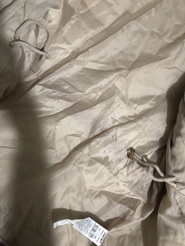 Bej Kadın Mont - Görsel 4