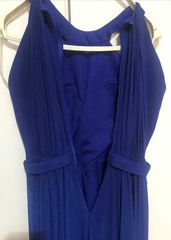 acivert Uzun Abiye Elbise - Görsel 6