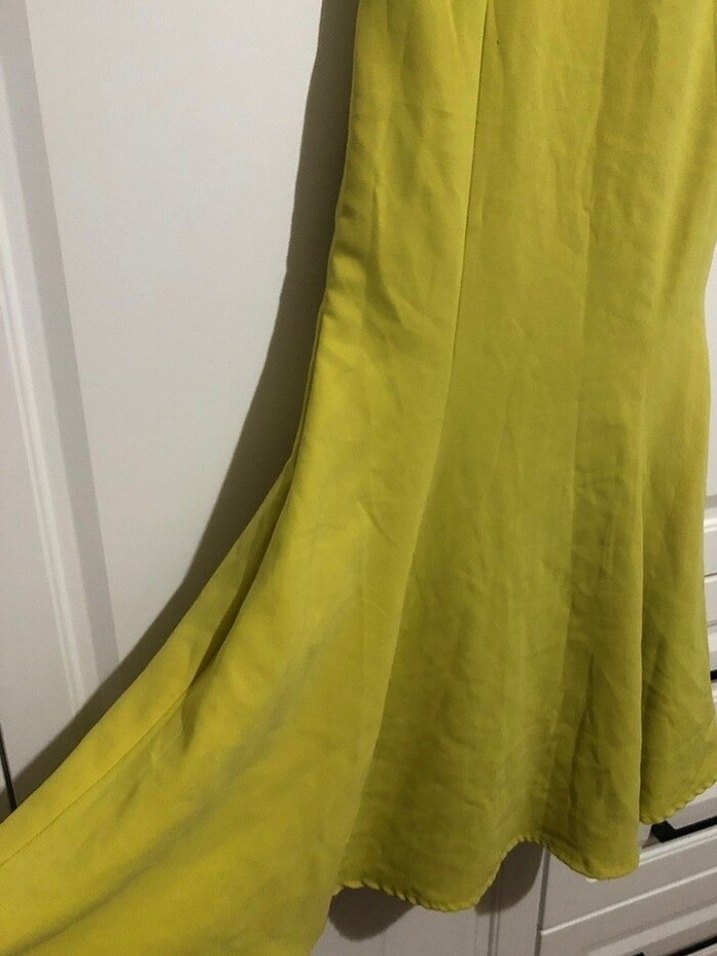 Uzun Drapeli Abiye Elbise - Görsel 4