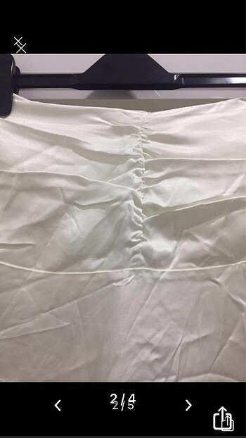 Bershka saten etek - Görsel 2