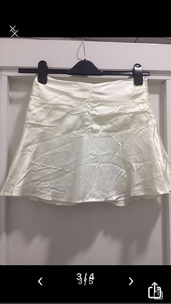 Bershka saten etek - Görsel 3