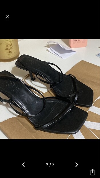 Zara topuklu terlik - Görsel 3