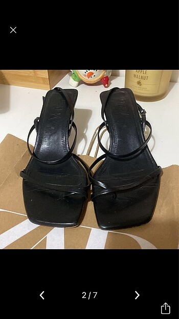 Zara topuklu terlik - Görsel 2