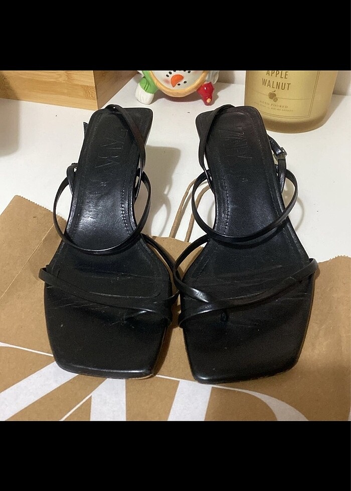 Zara topuklu terlik - Görsel 2