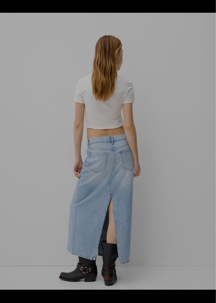 Bershka uzun etek - Görsel 2