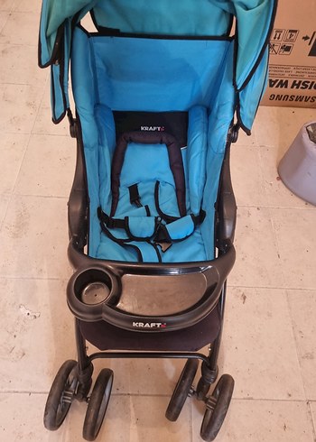 Koyu Mavi Bebek Arabası - Görsel 9