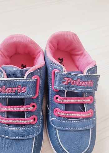 Kız Çocuk Pembe Baskılı Spor Ayakkabı - Görsel 2