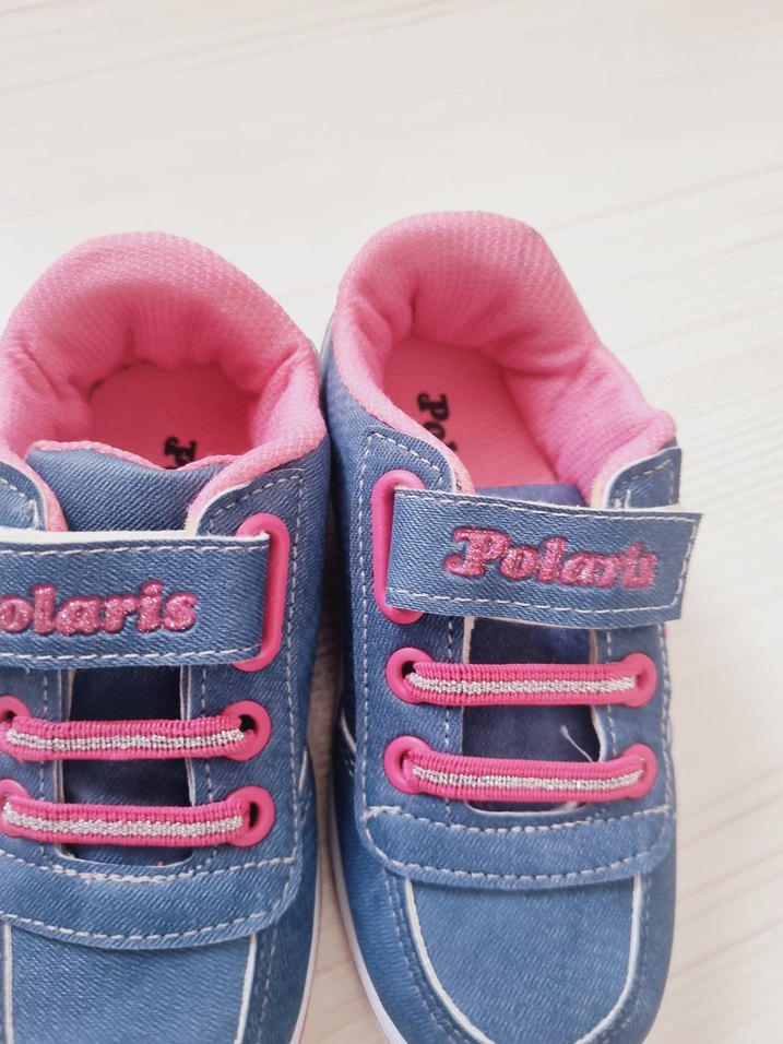 Kız Çocuk Pembe Baskılı Spor Ayakkabı - Görsel 2