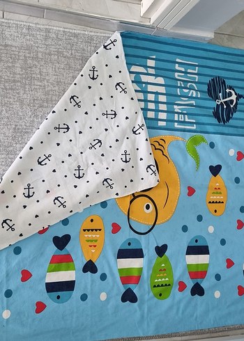 Renkli Baskılı cocuk nevresim takimi - Görsel 2