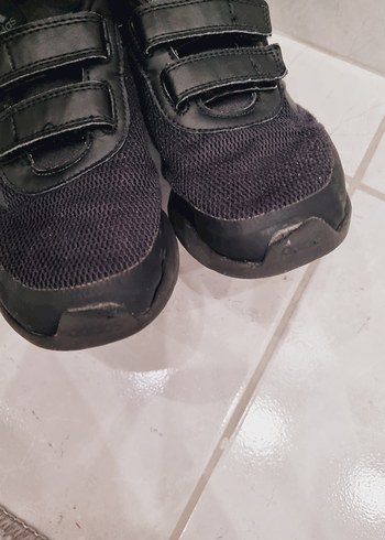 Gri Adidas Erkek Çocuk Spor Ayakkabı Velcro - Görsel 3