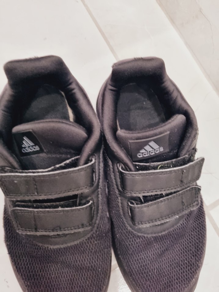 Gri Adidas Erkek Çocuk Spor Ayakkabı Velcro - Görsel 2