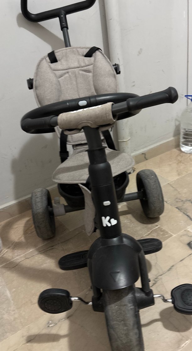 Gri Çocuk Üç Tekerlekli Bisiklet - Görsel 2