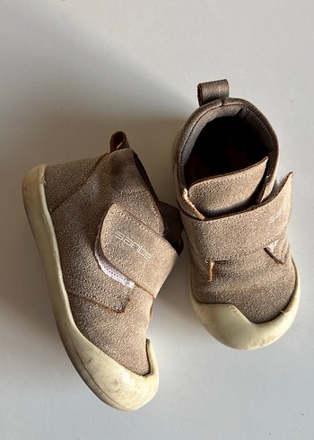 Erkek Bebek İlk Adım Ayakkabısı Süet Velcro - Görsel 3