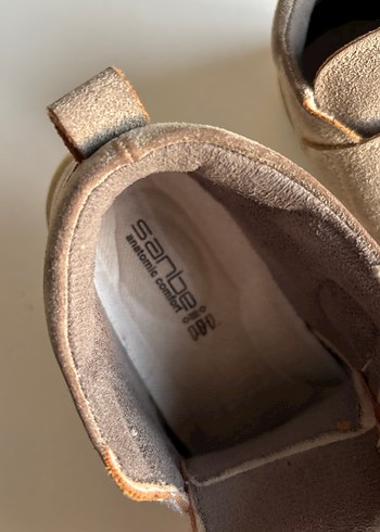 Erkek Bebek İlk Adım Ayakkabısı Süet Velcro - Görsel 2