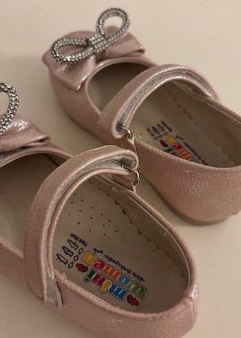 Kız Çocuk Pembe Babet Ayakkabı - Görsel 5