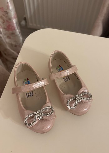 Kız Çocuk Pembe Babet Ayakkabı - Görsel 2