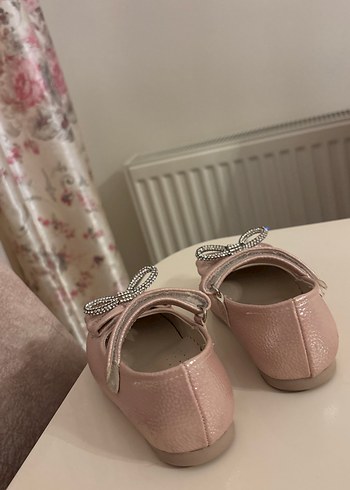 Kız Çocuk Pembe Babet Ayakkabı - Görsel 4