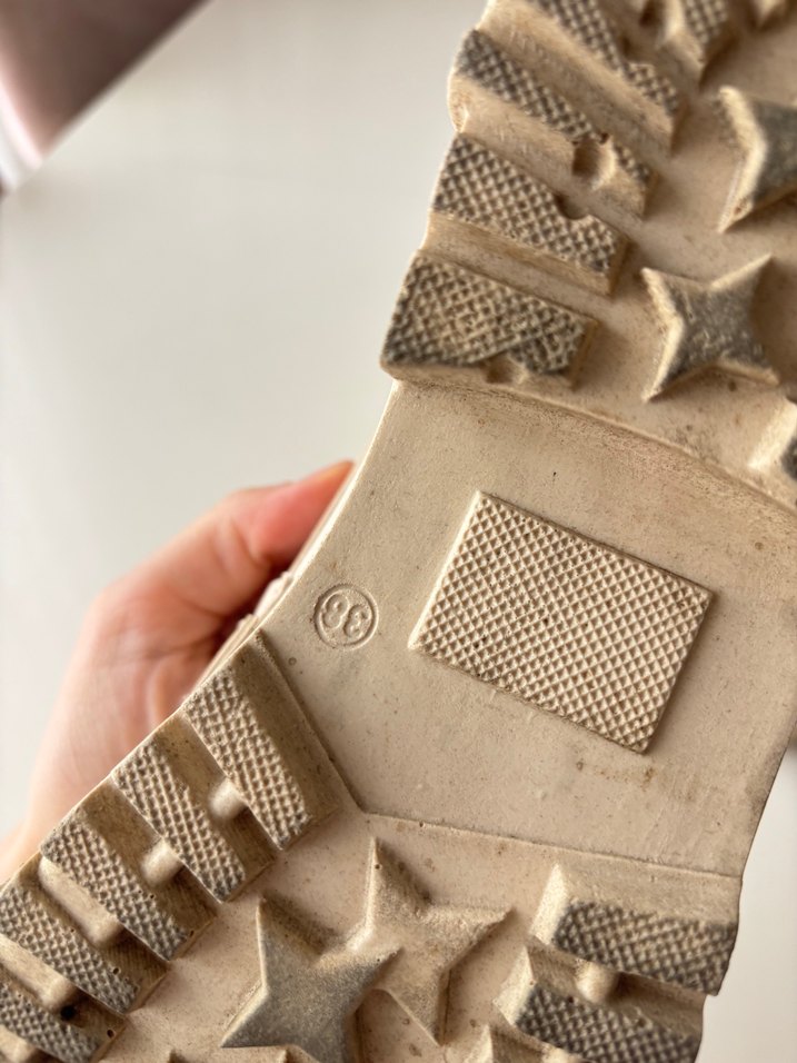 Beyaz Deri Tokalı Kadın Loafer Platform Topuk - Görsel 5