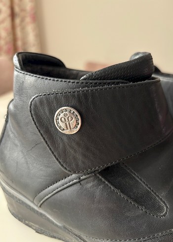 Siyah Tokalı Erkek Biker Botu - Görsel 2