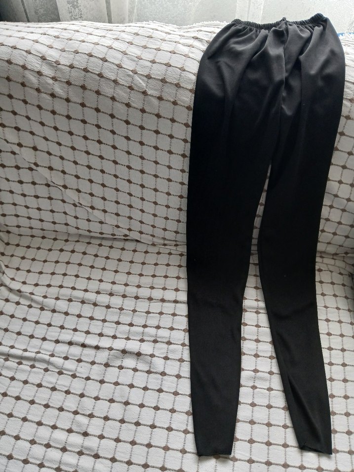 Kadın Haki Dar Kesim Midi Tayt - Görsel 2