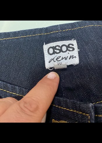 Lacivert ispanyol Kadın Jean - Görsel 3