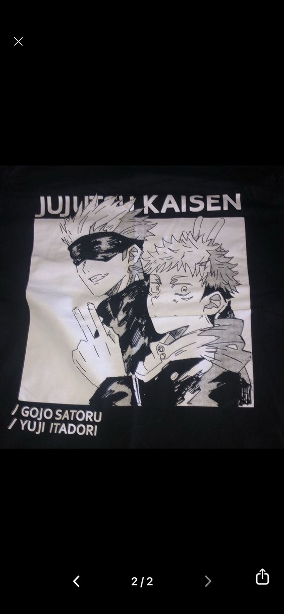 jujutsu kaisen tshirt - Görsel 2