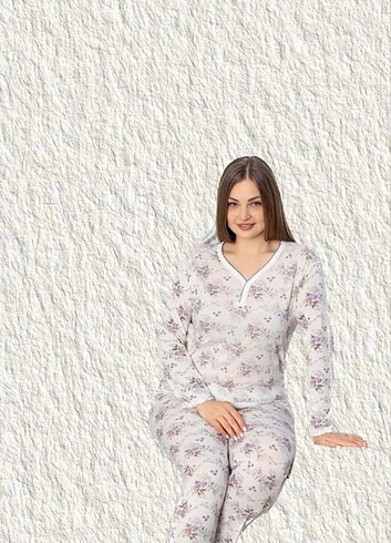 Büyük beden kadın pijama takımı