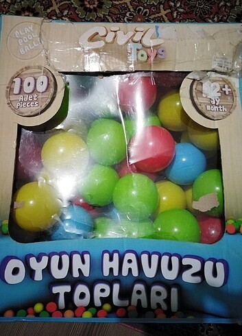 Oyun Havuzu Topları 