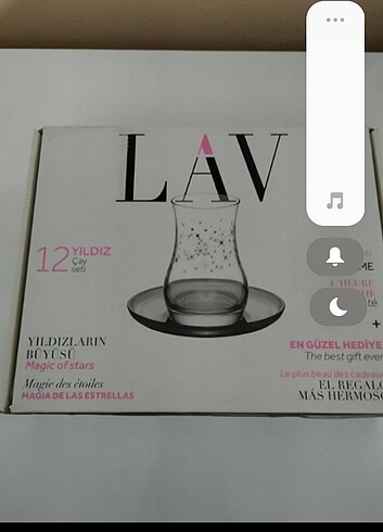 Lav Lav Çay bardağı seti