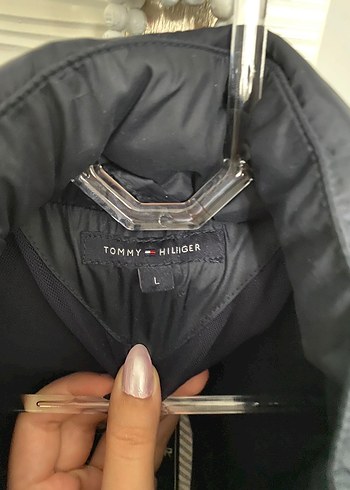 Tommy lacivert yağmurluk - Görsel 5