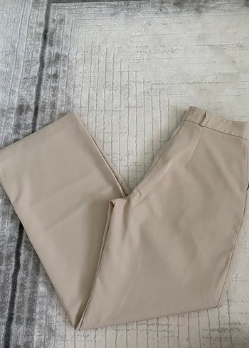 36 Beden Trendyolmilla bej kadın kumaş pantolon