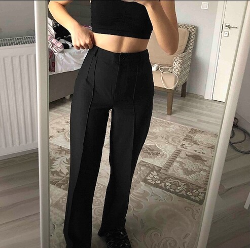 Trendyolmilla nervür dikişli pantolon