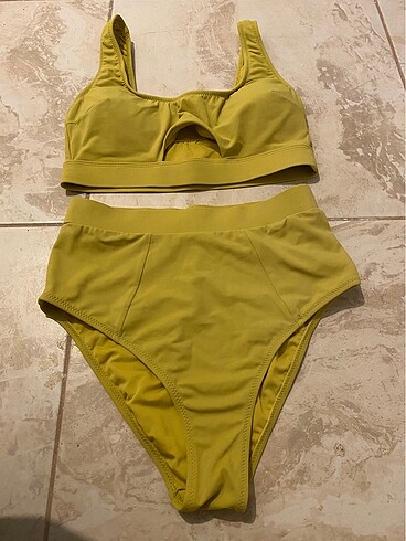 Trendyolmilla sarı bikini takımı