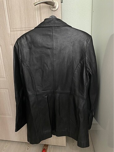 m Beden Deri blazer