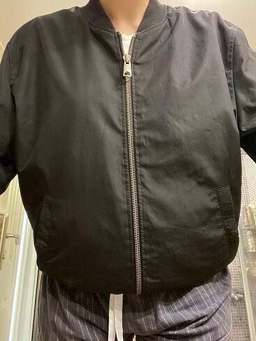 oversize unisex bomber ceket