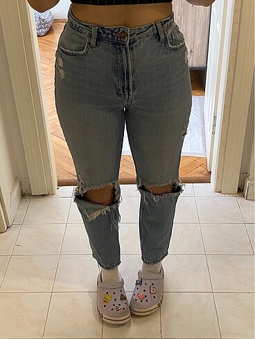 bershka mom jean