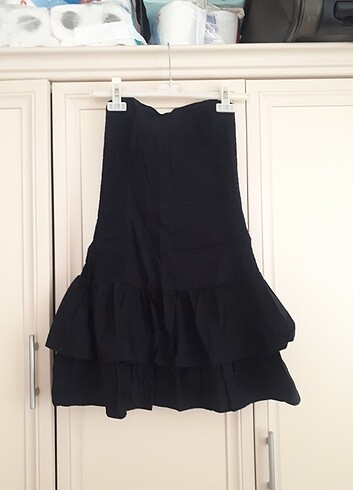 Bershka Straplez Elbise
