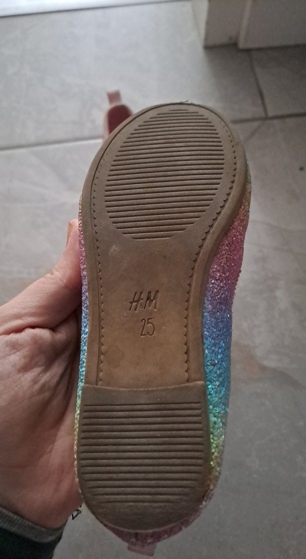 H&M Parlak Renkli Kız Babet - Görsel 2