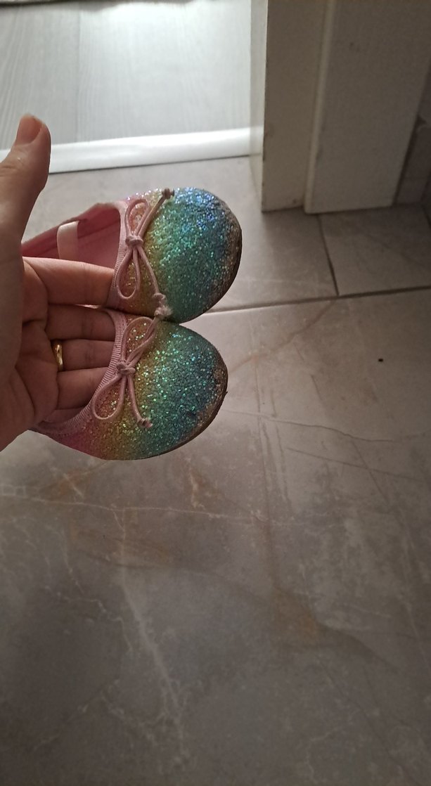 H&M Parlak Renkli Kız Babet - Görsel 3