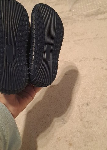 Kız Çocuk Mavi Baskılı Sıcak Terlik - Görsel 2