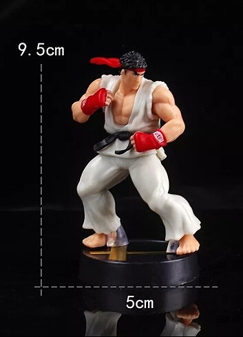 Street Fighter Game Action Figure Kawaii