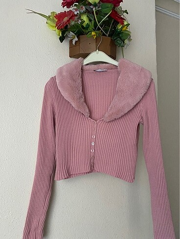 s Beden crop hırka