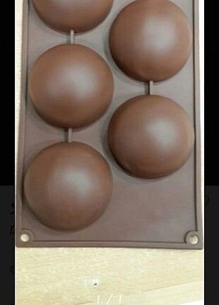 Yarım küre silikon kek kalıbı 