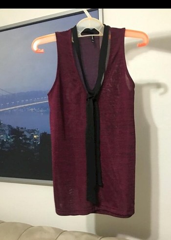 Stradivarius Bordo bluz