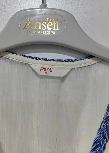 Bohem Kısa Beyaz Drapeli Plaj Elbisesi - Görsel 6