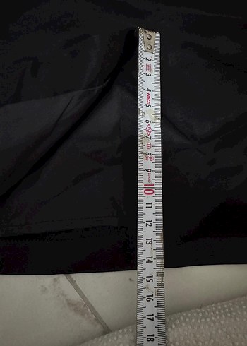 Kemerli Siyah Mini Etek - Görsel 4