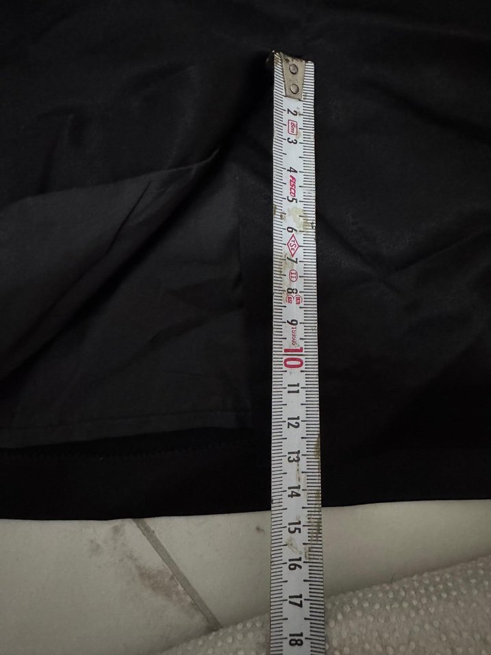 Kemerli Siyah Mini Etek - Görsel 4